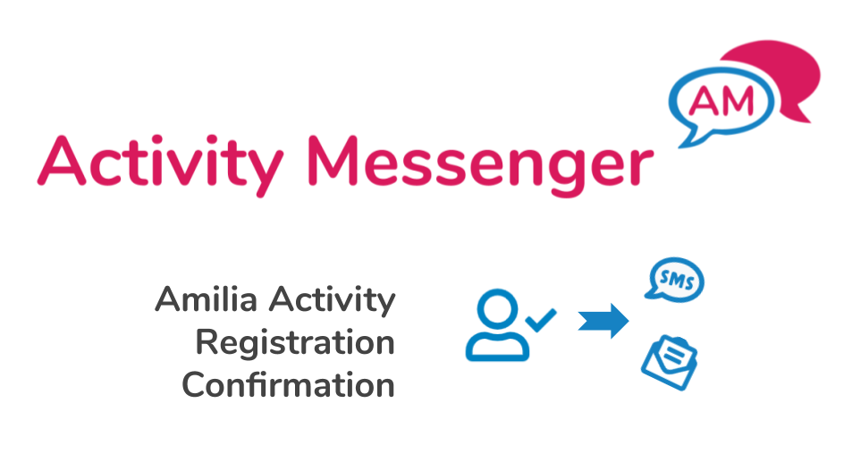 Amilia Activity Registration Confirmation email from Activity Messenger